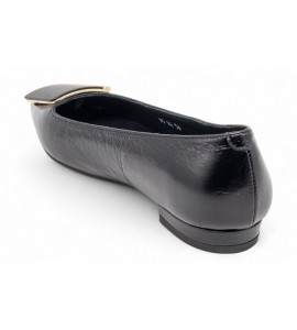 FRAU ballerina a punta in pelle