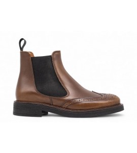 FRAU beatles con coda di rondine in pelle