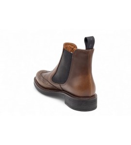 FRAU beatles con coda di rondine in pelle