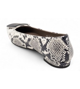 FRAU ballerina a punta in pelle