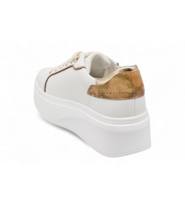 ALVIERO MARTINI Sneaker in eco nappa con logo 1C