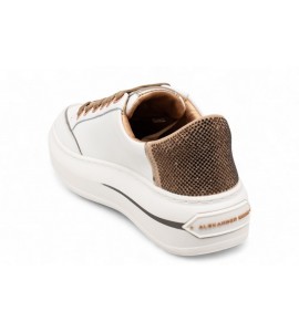 ALEXANDER SMITH Lancaster Donna in pelle con microborchie