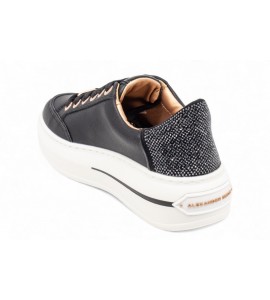 ALEXANDER SMITH Lancaster Donna in pelle con microborchie