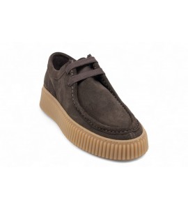 ANTICA CUOIERIA STRINGATA IN SUEDE