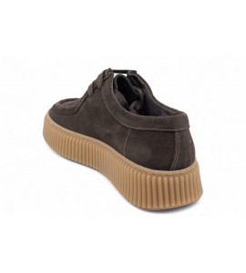 ANTICA CUOIERIA STRINGATA IN SUEDE