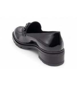 DONNA SERENA MOCASSINO IN NAPLACK