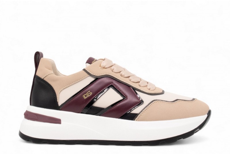 DONNA SERENA SNEAKERS IN PELLE