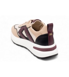 DONNA SERENA SNEAKERS IN PELLE