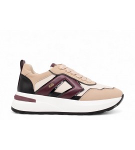 DONNA SERENA SNEAKERS IN PELLE
