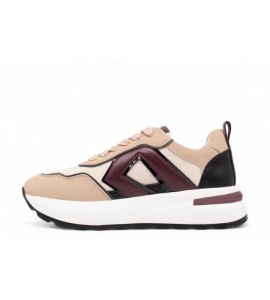 DONNA SERENA SNEAKERS IN PELLE