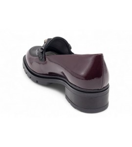 DONNA SERENA MOCASSINO IN NAPLACK