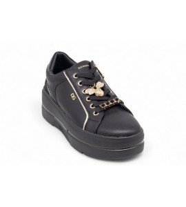 DONNA SERENA SNEAKER PLATFORM IN PELLE