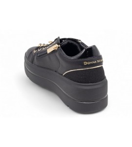 DONNA SERENA SNEAKER PLATFORM IN PELLE