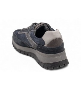 IGI E CO SNEAKERS IN CAMOSCIO