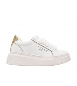 GAELLE Sneakers New Addict In Action Leather Con Inserti Glitter