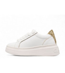 GAELLE Sneakers New Addict In Action Leather Con Inserti Glitter