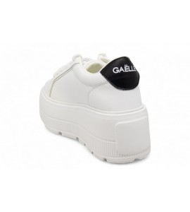 GAELLE Sneakers Addict Platform In Action Leather