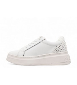 GAELLE Sneakers New Addict In Action Leather Con Inserti Borchie E Perle