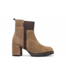 CALLAGHAN TRONCHETTO in suede trufa