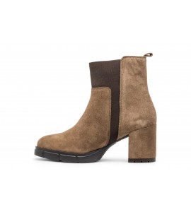 CALLAGHAN TRONCHETTO in suede trufa