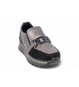 IGI E CO SNEAKER SLIP ON IN PELLE