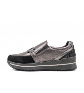IGI E CO SNEAKER SLIP ON IN PELLE