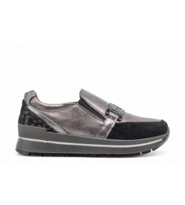 IGI E CO SNEAKER SLIP ON IN PELLE
