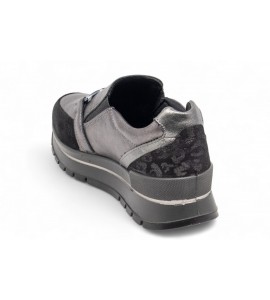 IGI E CO SNEAKER SLIP ON IN PELLE