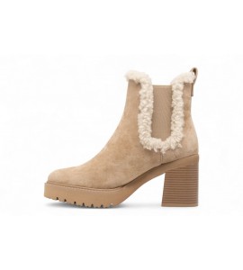 CALLAGHAN TRONCHETTO in suede HUMMUS