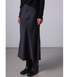 ROBERTO COLLINA GONNA LONGUETTE IN SETA