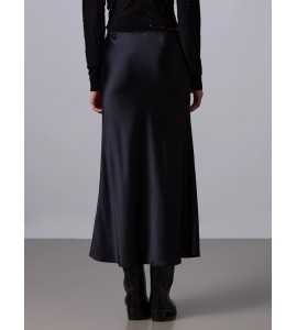 ROBERTO COLLINA GONNA LONGUETTE IN SETA