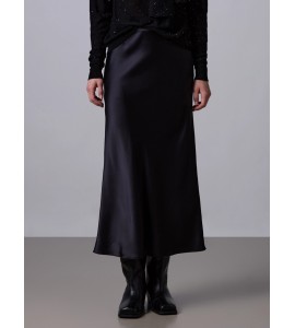 ROBERTO COLLINA GONNA LONGUETTE IN SETA