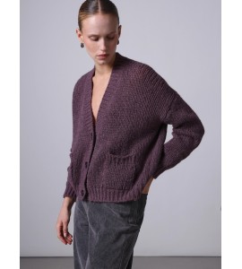 ROBERTO COLLINA CARDIGAN DONNA LANA