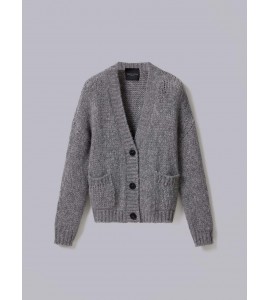 ROBERTO COLLINA CARDIGAN DONNA LANA