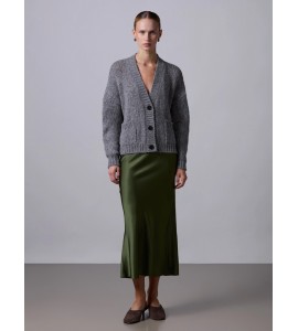 ROBERTO COLLINA CARDIGAN DONNA LANA