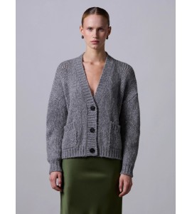 ROBERTO COLLINA CARDIGAN DONNA LANA