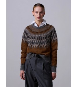 ROBERTO COLLINA MAGLIA JACQUARD