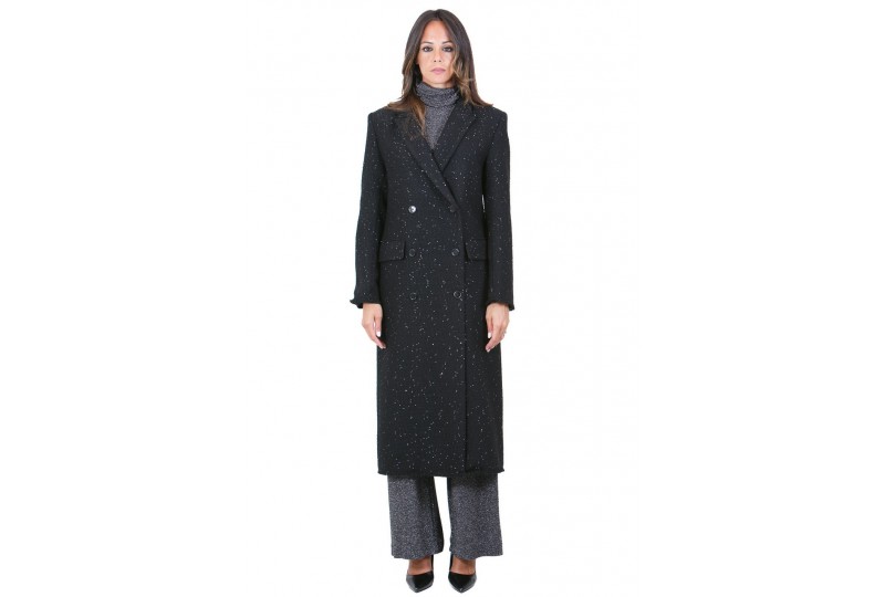 JUCCA CAPPOTTO MICROPAILLETTES