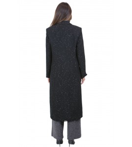 JUCCA CAPPOTTO MICROPAILLETTES