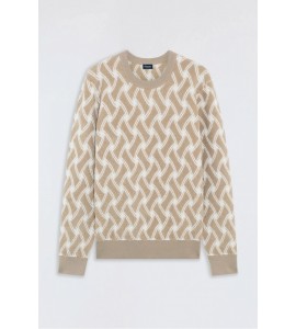 DRUMOHR FELPA RAZOR BLADE BISCOTTO