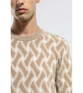 DRUMOHR FELPA RAZOR BLADE BISCOTTO