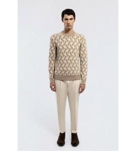 DRUMOHR FELPA RAZOR BLADE BISCOTTO