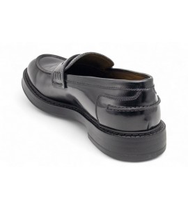 DOUCAL'S Mocassino in pelle nera