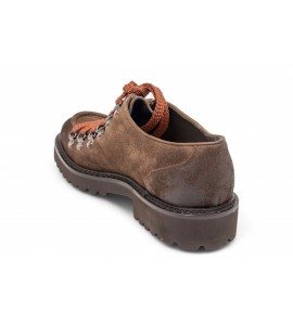 DOUCAL'S Stringata con ganci in suede