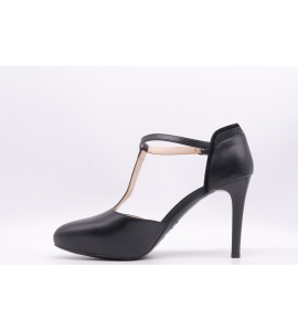 NERO GIARDINI Decollete donna in pelle