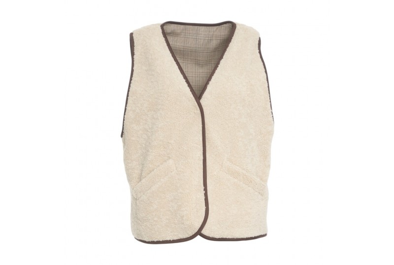 8PM GILET DOUBLEFACE SOPHIE