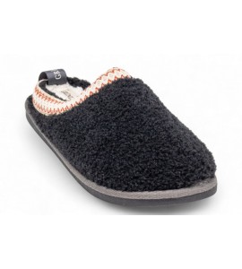 GRUNLAND Ciabatta etnica in teddy | KANT