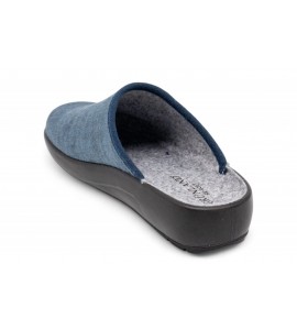 GRUNLAND Ciabatta in velluto | ROCA