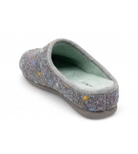 GRUNLAND Ciabatta con ricami | IRRA