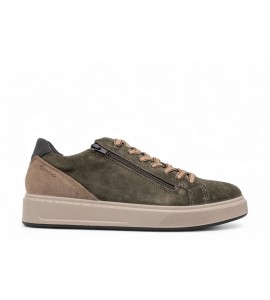 IGI E CO SNEAKER IN CAMOSCIO